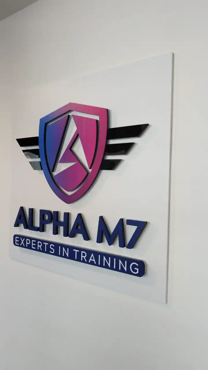 ALPHA M7- Indoor Signage Abu Dhabi